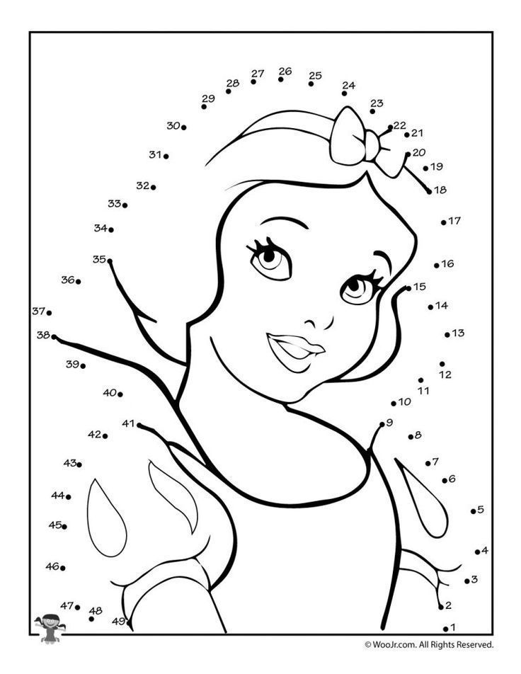Disney Dot To Dots Printable Activity Pages 807
