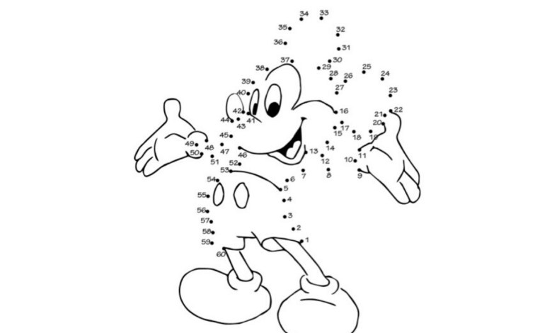 Make your own magic: 4 places to find Disney dot-to-dot pages online