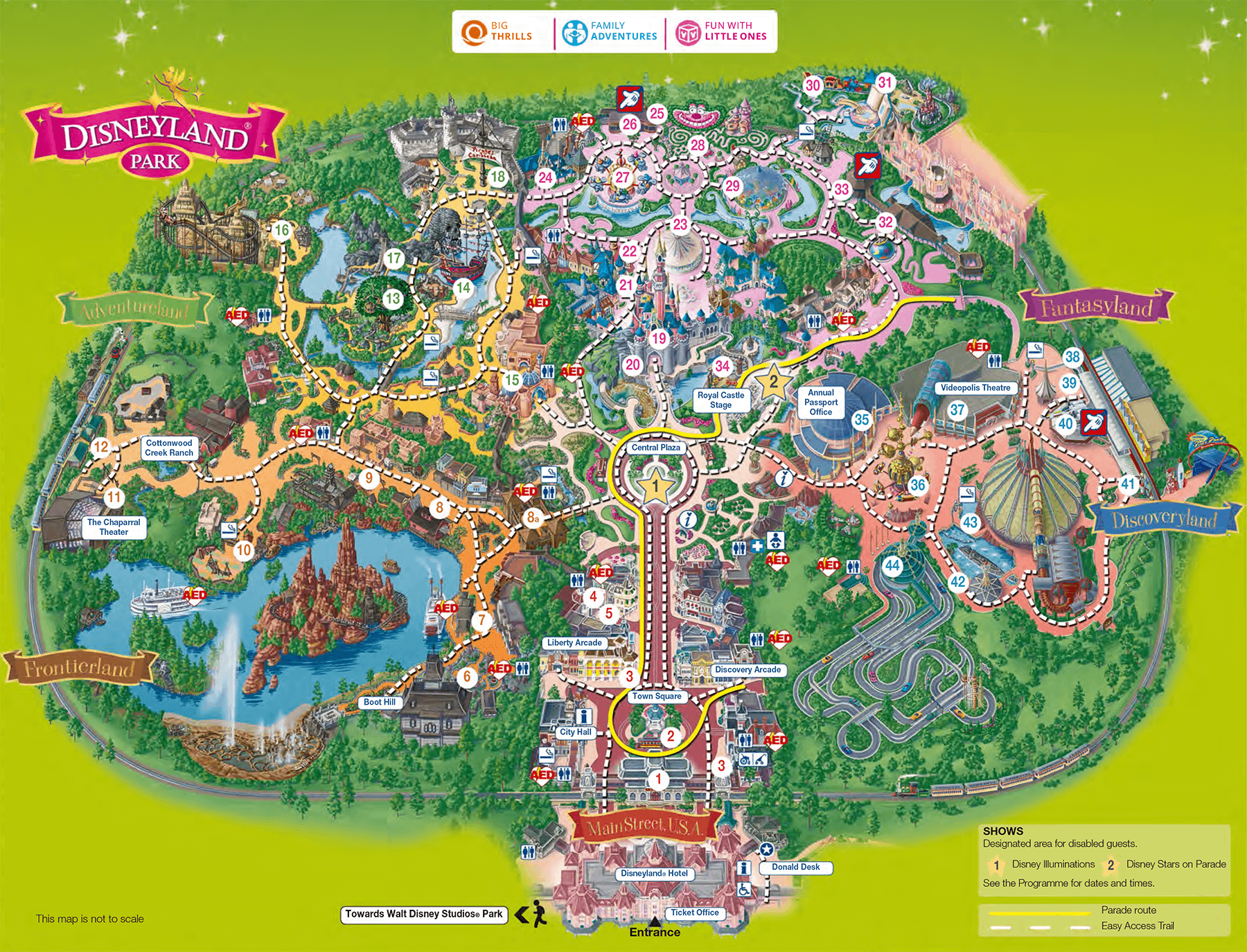 2024 Disneys Hollywood Studios - Disney World Printable Maps Of Parks 24 