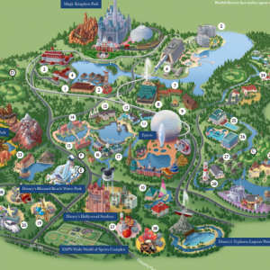 disney world printable maps of parks