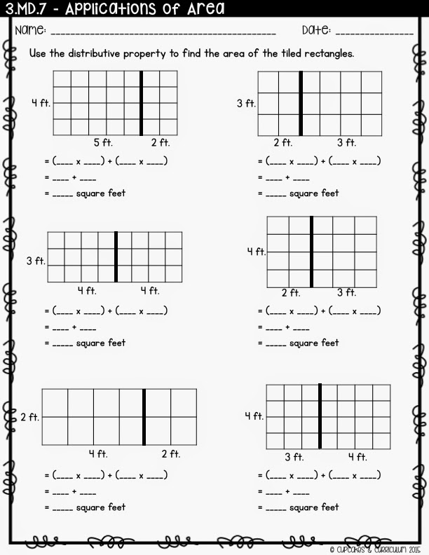 Teaching the Distributive Property • Cupcakes &  Curriculum