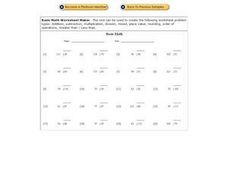 Division: Divisors Larger than Dividend Worksheet for 6th - 10th ...