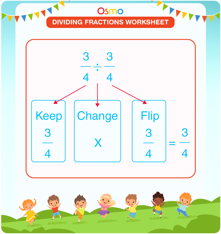 dividing by fractions worksheet