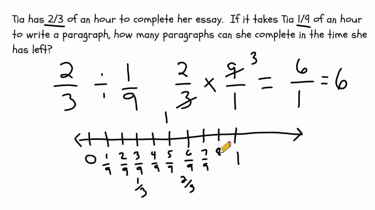 dividing fractions word problems worksheet 5th grade