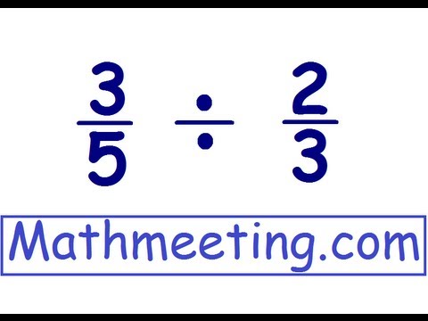 dividing fractions
