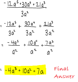 Dividing a Polynomial by Monomials &  Binomials | Steps &  Examples ...