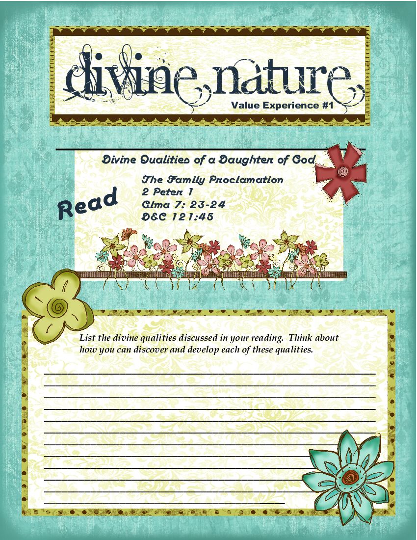 Divine Nature Value experience #1 - The Idea Door