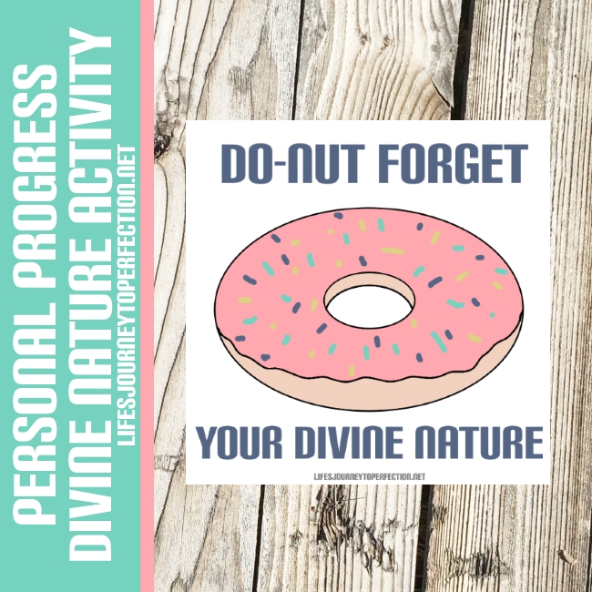 divine nature worksheet