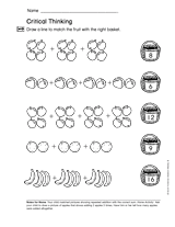Multiplication and Division Concepts: Critical Thinking Printable ...