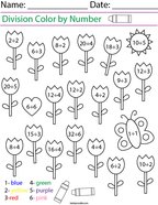 Third Grade Division Math Worksheets - Twisty Noodle