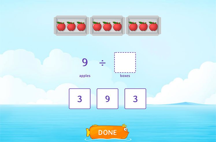 division games for 3rd grade