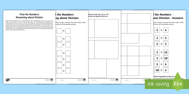 division homework worksheet