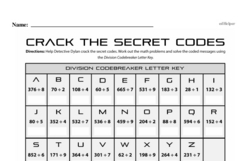 Division Worksheets - Free Printable Math PDFs | edHelper.com