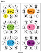 Third Grade Division Math Worksheets - Twisty Noodle