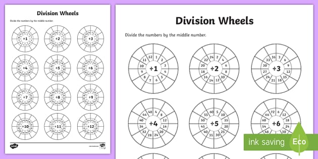 Maths Division Worksheets | Division Worksheet - Twinkl