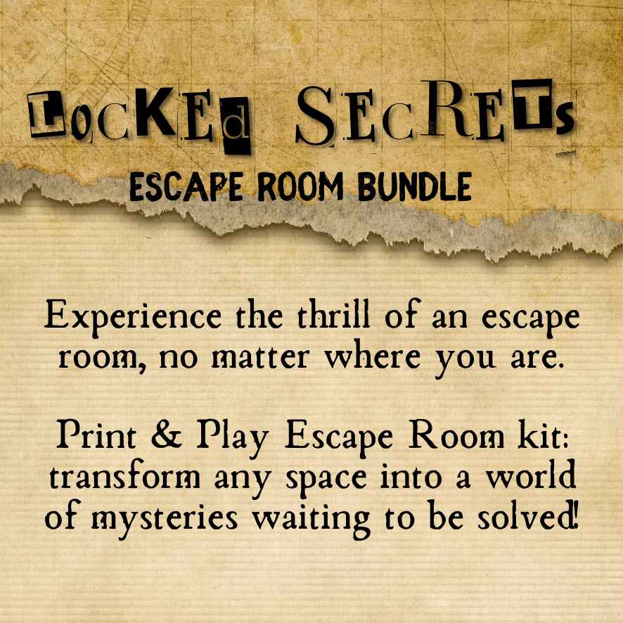 ESCAPE ROOM GAMES DIY PRINTABLE Worksheets Library ESCAPE ROOM GAMES DIY PRINTABLE Worksheets Library