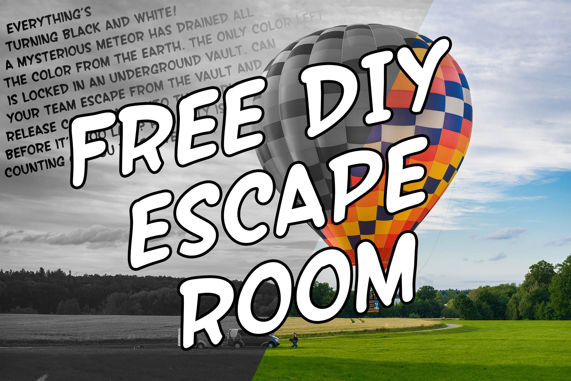 Free DIY escape room kits - The Game Gal