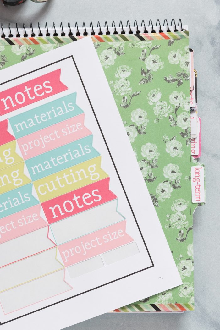 How to make a Planner and Create Printable Stickers - The Polka ...