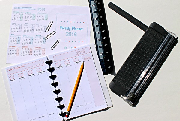 2018 Free Printable Planner Pages - The Make Your Own Zone