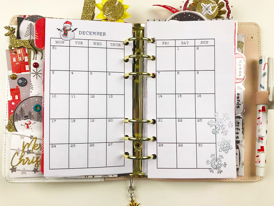 Christmas Planner Printables 2018 - ms.paperlover
