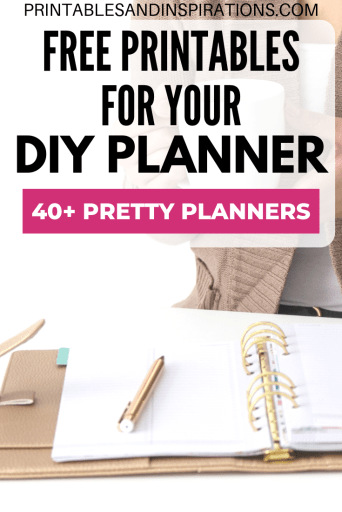diy planner printable 2018