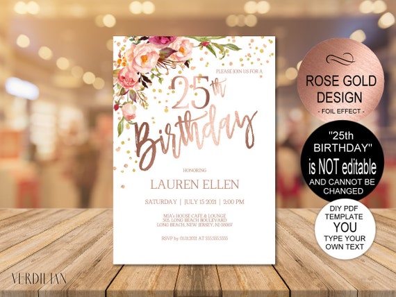 diy printable birthday invitation templates