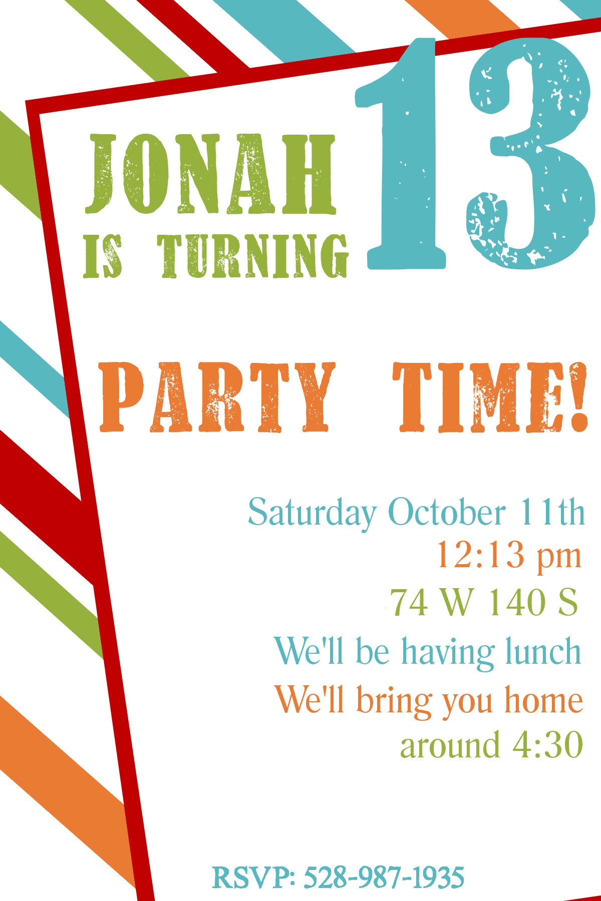 diy printable birthday invitation templates