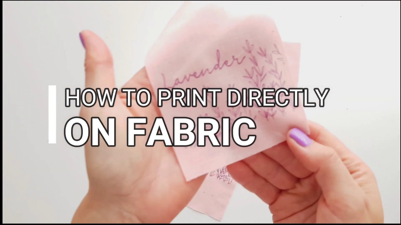 diy printable fabric
