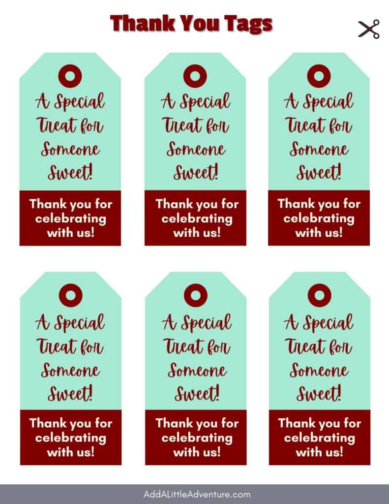 diy printable thank you tags