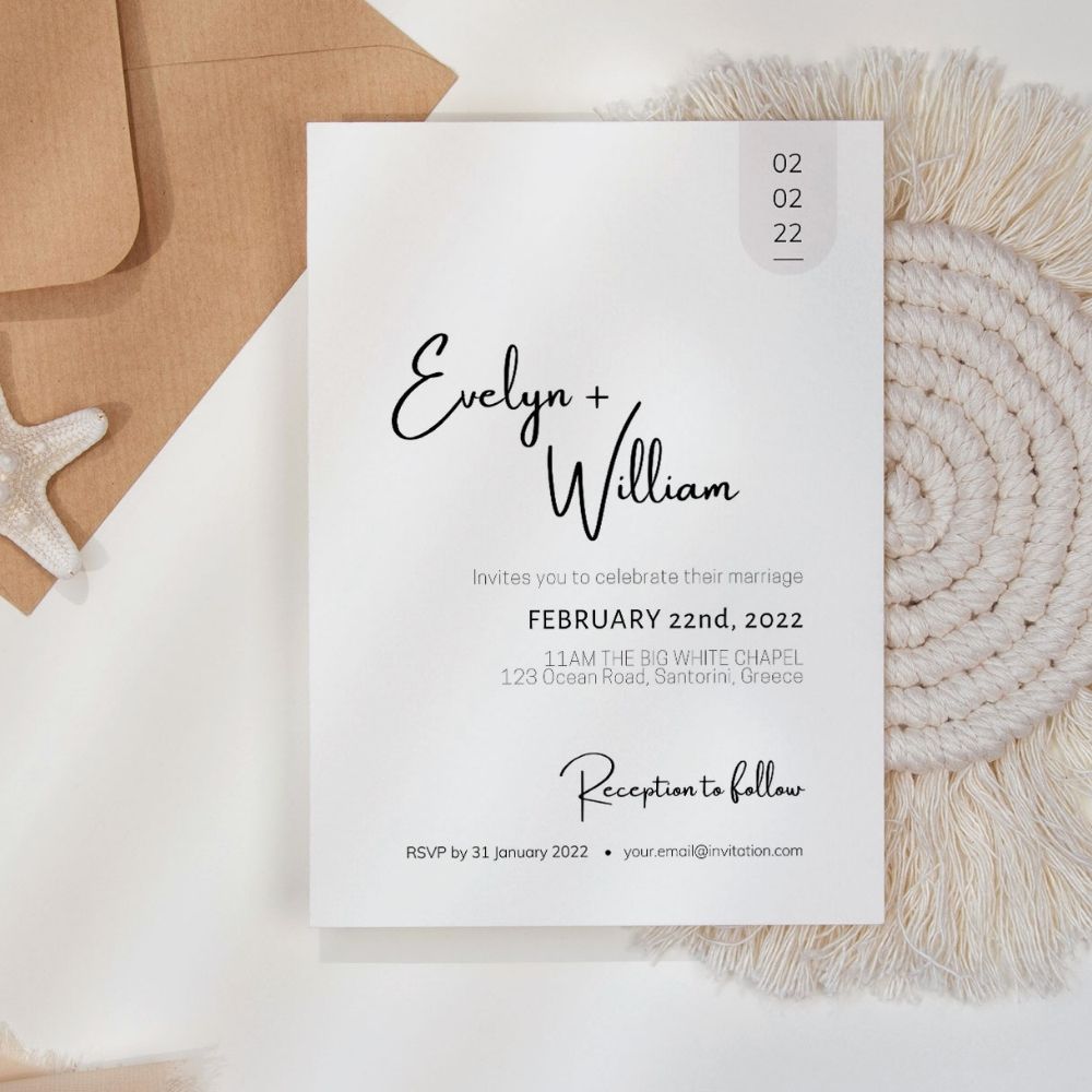 diy wedding invitation printable templates