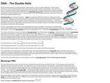 dna the double helix worksheet answers