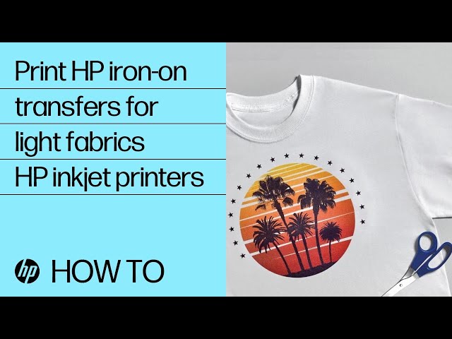 do inkjet iron on transfers work