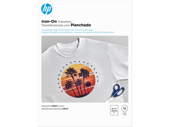 do inkjet iron on transfers work
