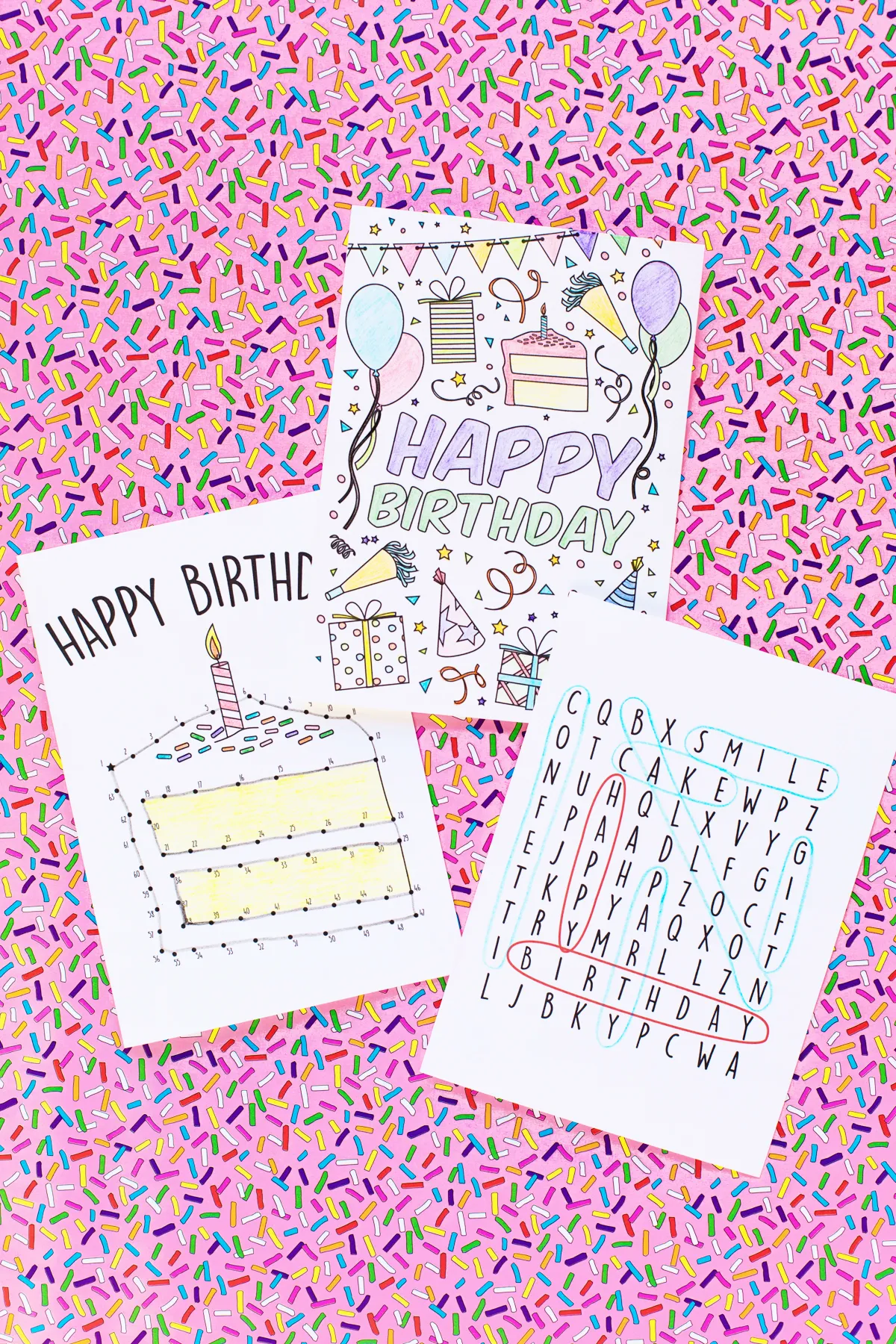 41 printable birthday cards - Gathered