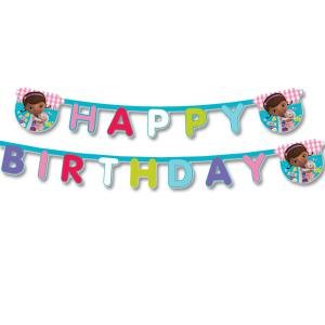 doc mcstuffins happy birthday banner printable