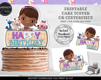 doc mcstuffins happy birthday banner printable
