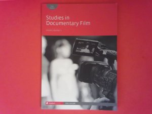 Studies in Documentary Film Volume 4 Number 1“ (Cui Shuqin) - Buch ...