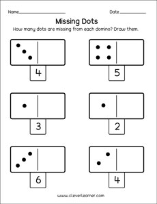 Dominoes activities and worksheets