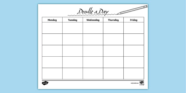 Doodle Worksheets | Teaching Resource | Twinkl USA - Twinkl
