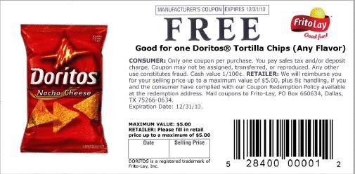 Free Doritos Coupons | Snopes.com