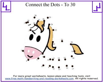 dot to dot worksheet 1 20