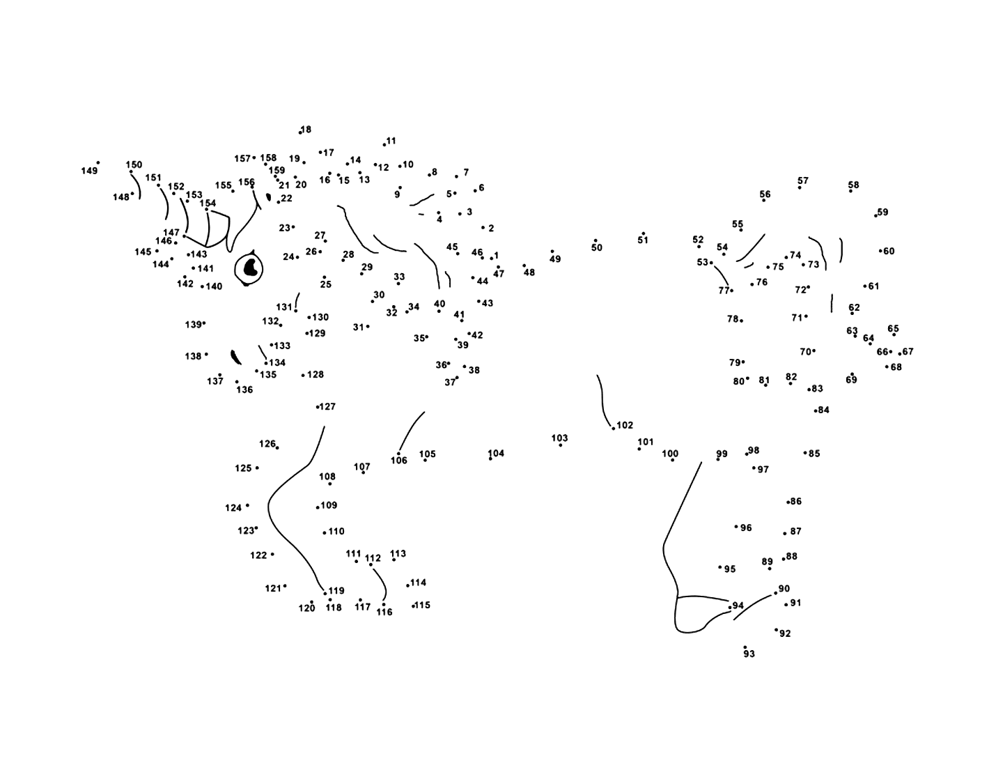 Connect the Dots Printables - Printable Coloring Pages