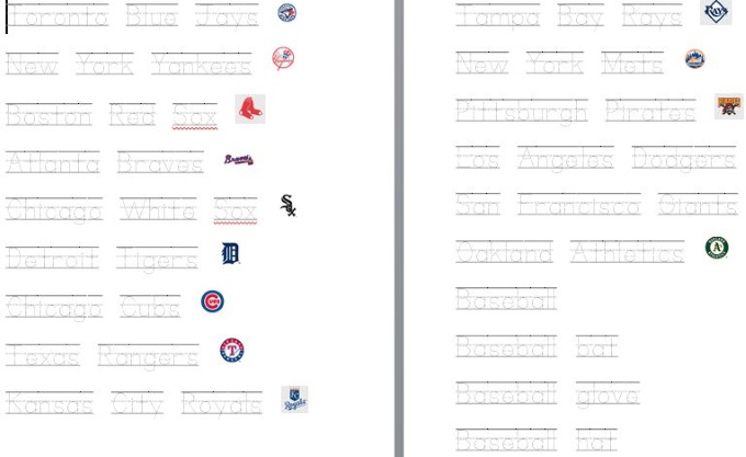 dotted letter worksheet
