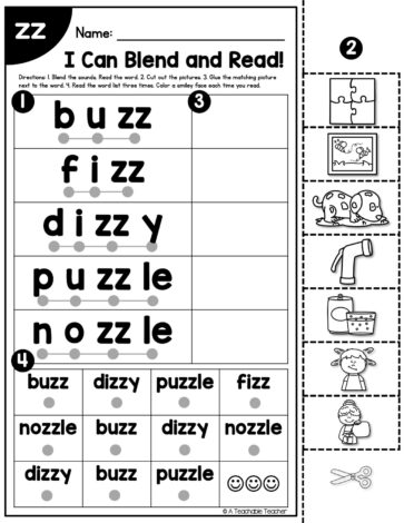 Double Final Consonants Worksheets by A Teachable Teacher