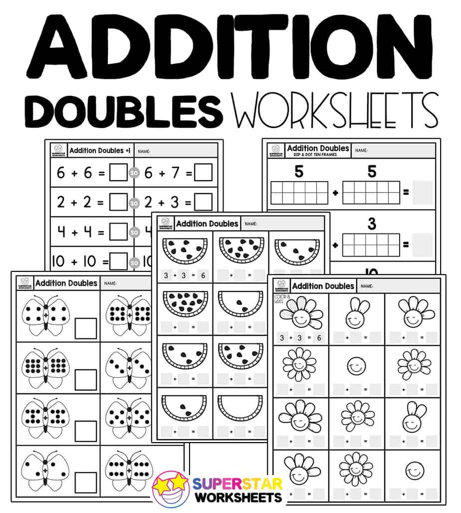 doubles facts worksheet 2nd grade