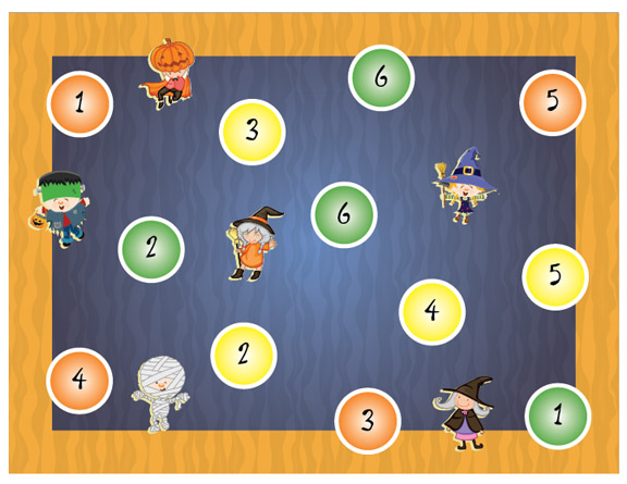 Halloween Dice Game Free Printable - Hands On As We Grow®