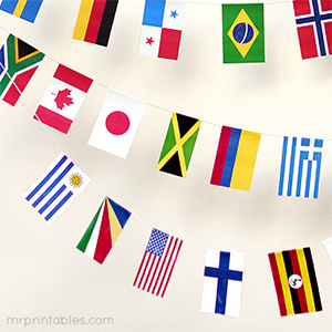 download printable flags
