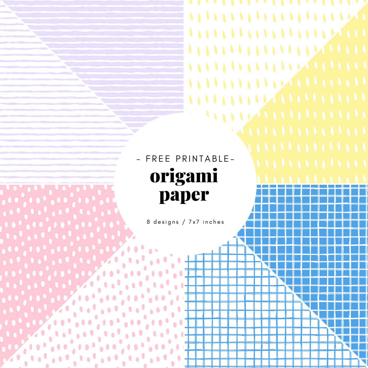 download printable origami paper