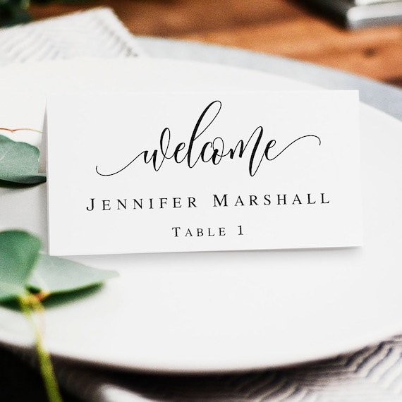 download printable place cards