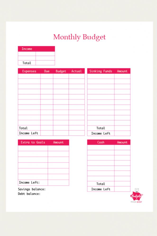downloadable budget worksheet